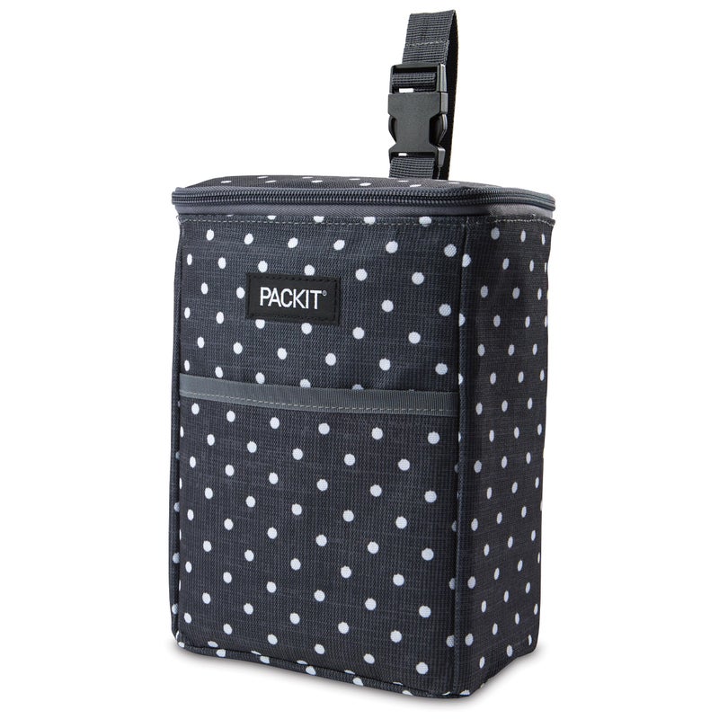 PackIt Freezable Double Bottle Bag, Built with EcoFreeze Technology, Collapsible, Reusable, Zip Closure, Buckle Handle, Perfect for Breastmilk and Formula On the Go - Image 2